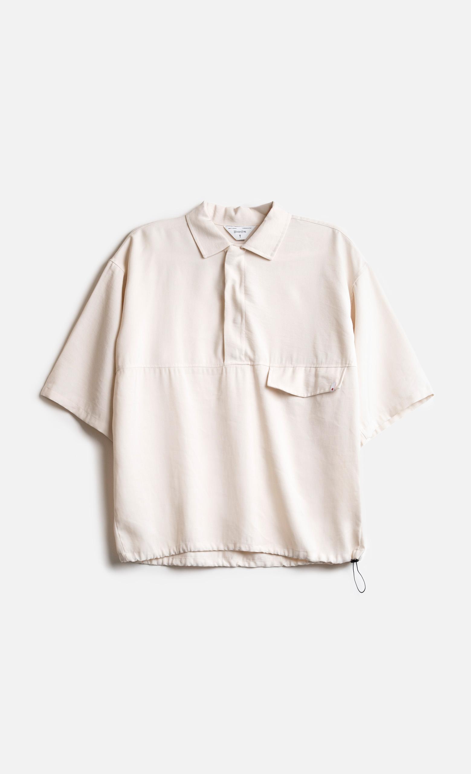 Wooden Store Ohio Overshirt Panna Hemd Herren creme